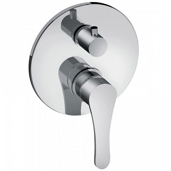Bongio Style O'Clock Green Wall Mounted Mixer with Diverter