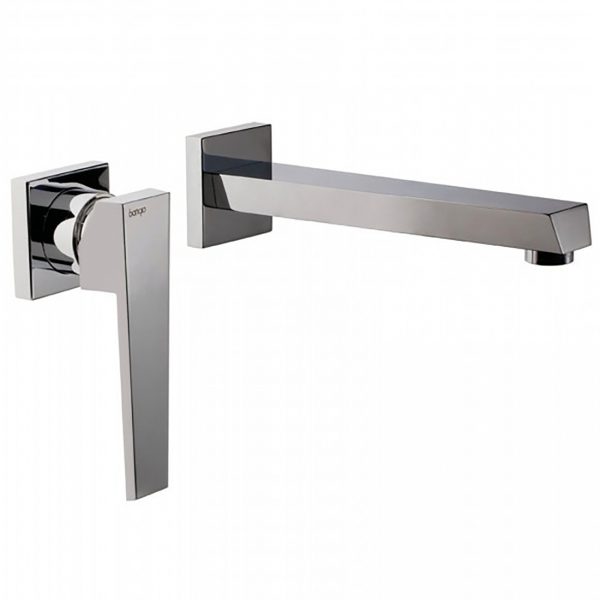 Bongio Style Stelth Wall Mounted Basin Mixer