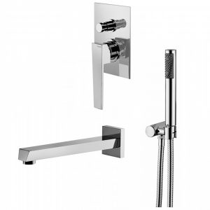 Bongio Style Stelth Wall Mounted Bath Group
