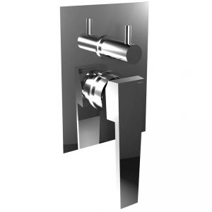 Bongio Style Stelth Wall Mounted Mixer with Diverter