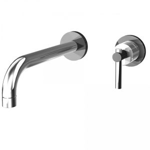 Bongio Style T Lever Wall Mounted Basin Mixer