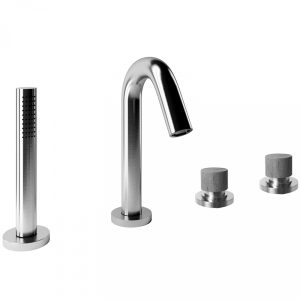 Bongio Time2020 Wood Deck Mounted Bathtub Mixer